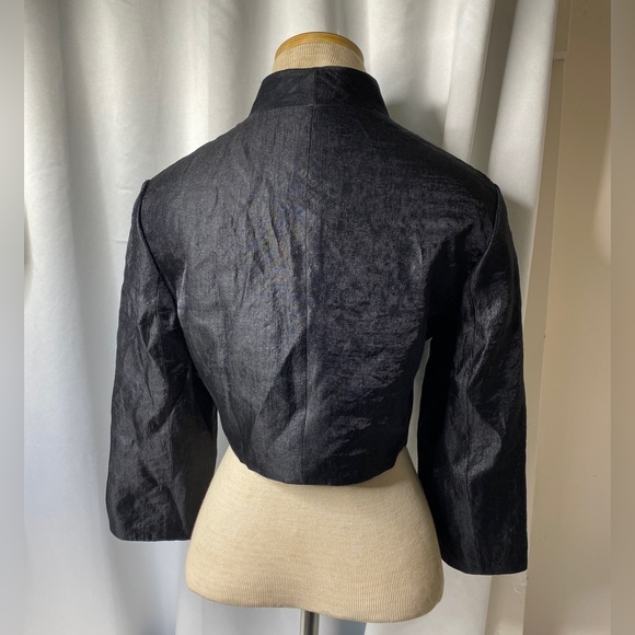 Adrianna Papell Occasions Crop Blazer Size 4 - Picture 3 of 8